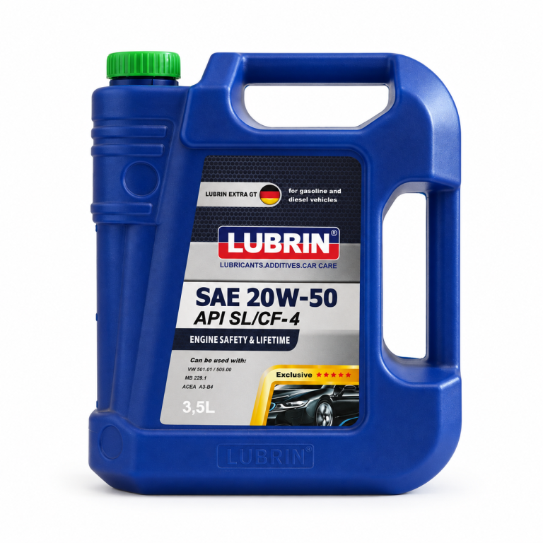 Lubrin oil container