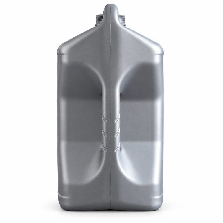 Silver oil container