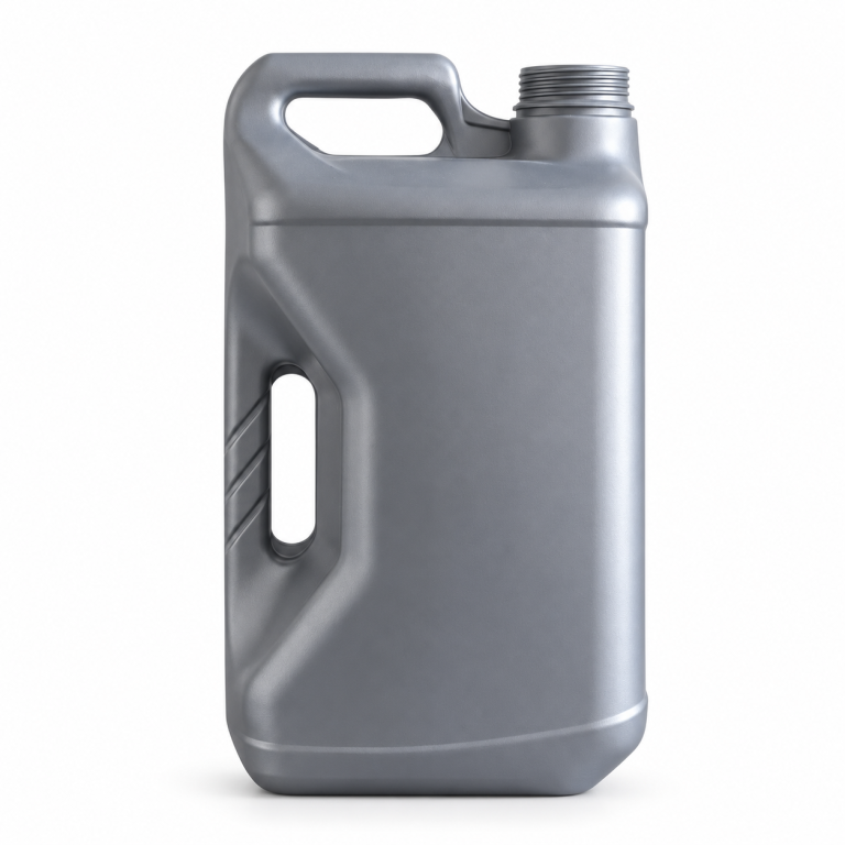 Silver oil container