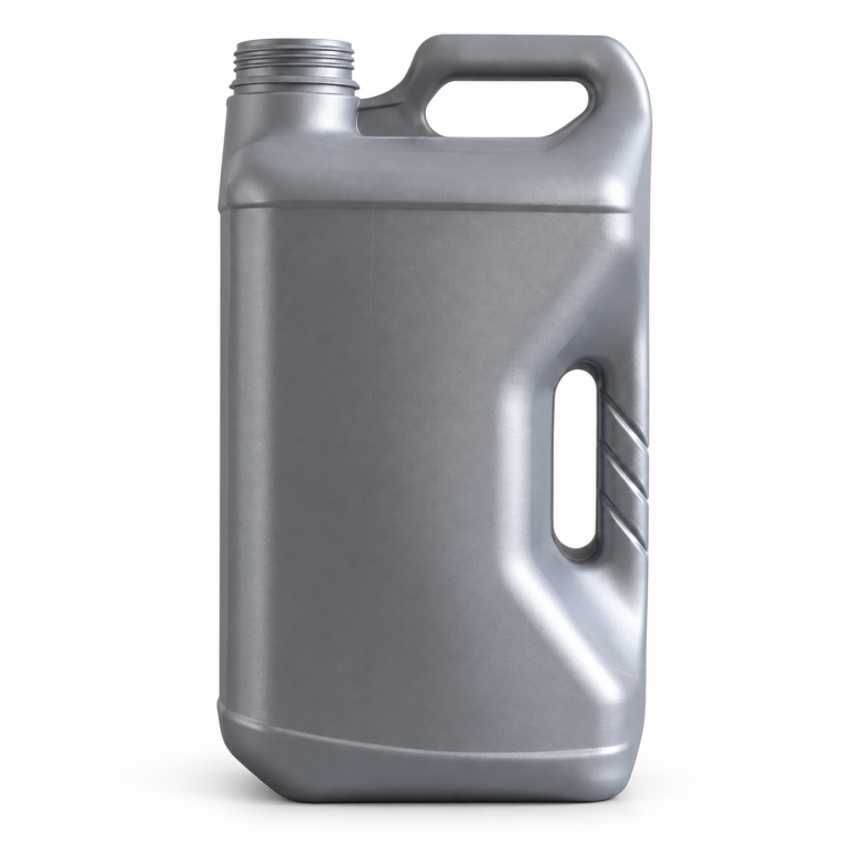 Silver oil container