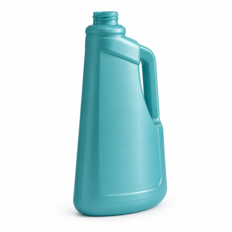 Turquoise handled container