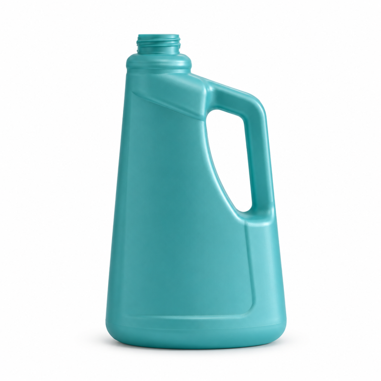 Turquoise handled container