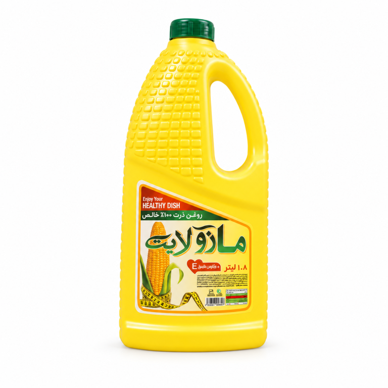 ظرف روغن ذرت مازولایت